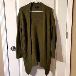 Ana cardigan, M, olive
